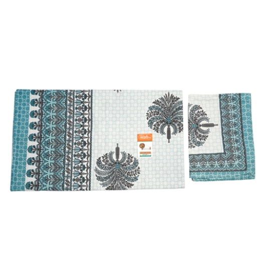 Cotton Bedsheet Double With Pillow Cover ( King Size)